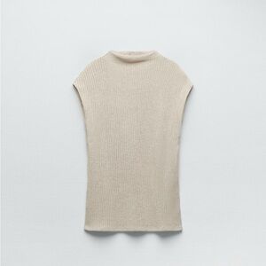 Zara Rustic Ribbed Top